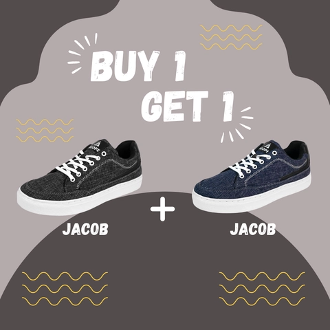 ALOPE OFFICIAL - ALOPE - BUY 1 GET 1 SEPATU JACOB TERBARU ANTI SLIP