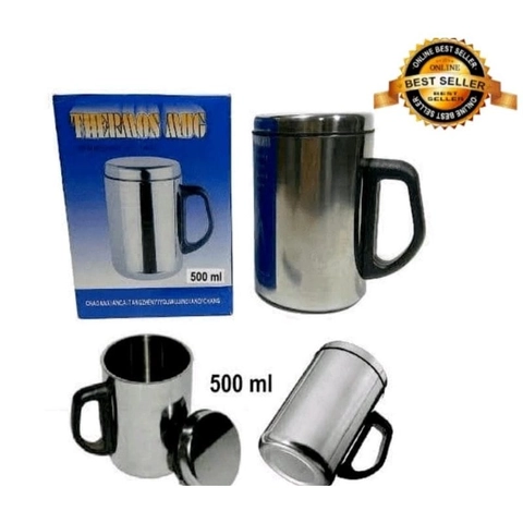 TWINS STATIONERY - MUG STAINLESS 500 ML / THERMOS MUG