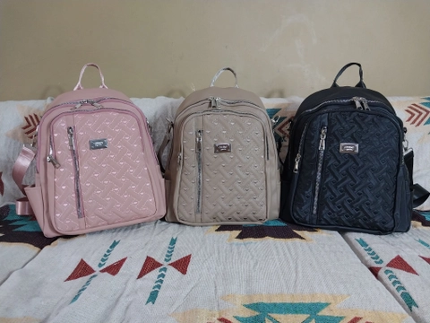 CBL - Ransel SHAFIRA - Tas Ransel Backpack Wanita Bordir Waterproof Bahan Nilon Premium Double Tali Untuk