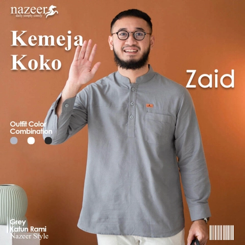 Nazeer - Kemko Zaid Kemeja Koko