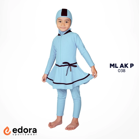 EDORASPORTSWEAR - Baju Renang Muslimah Anak TK Edora ML AK P