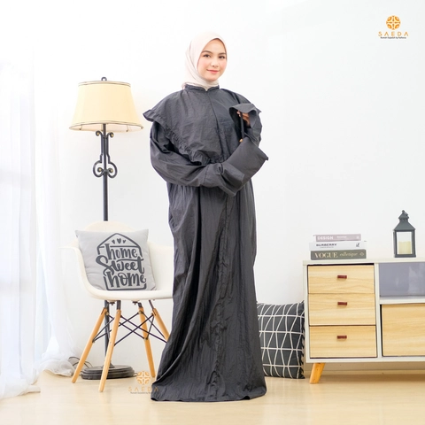 Nafeesa Collection - Mukena Abaya Travel Rempel Depan