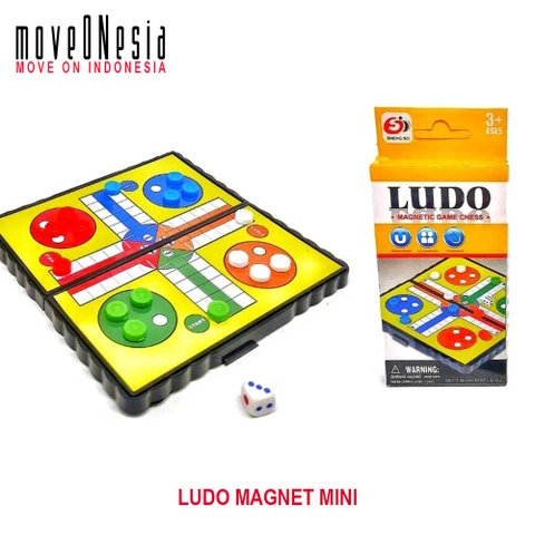 Moveonesia - Ludo Magnet Mini