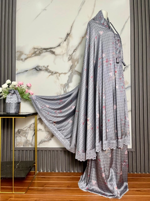 SRIAYU COLLECTION - MUKENA ARMANY SILK NEW TAS TABUNG BY SRIAYU