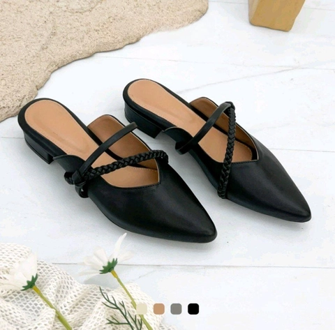 LUXIA - Amalia Sandal Selop Hels Wanita 3 Cm HL-003