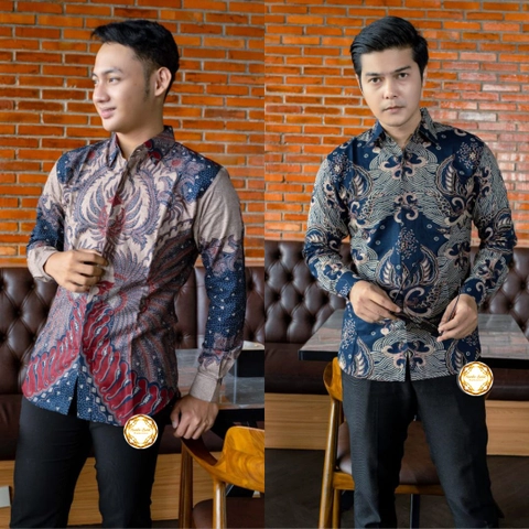 Rambe Batik Indonesia - Kemeja Batik Size M L XL XXL Kualitas Sekelas Butiq Terbaru A8