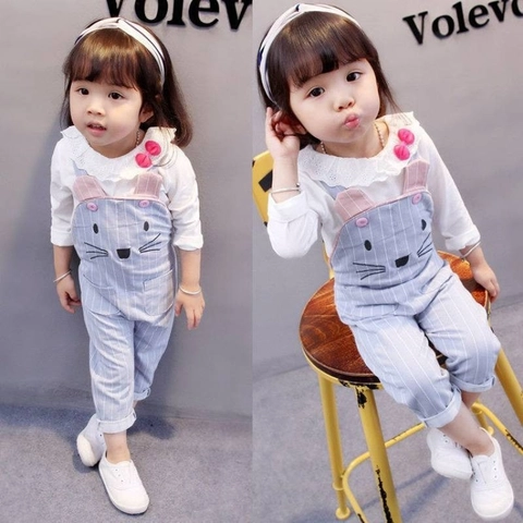 JZ - Overall Stripe Kerli Cute