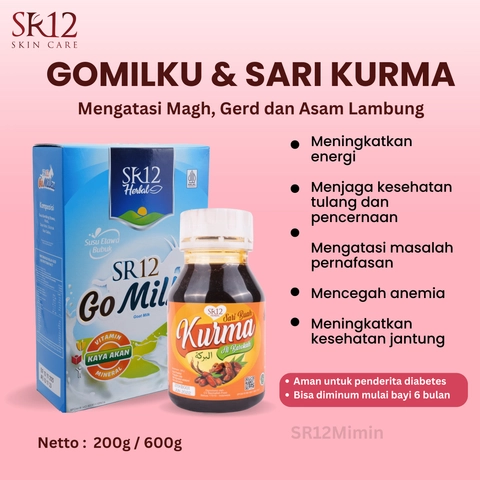 SR12 Bundling Gomilku Dan Sari Buah Buah Kurma Minuman Kesehatan