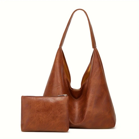 CBL - Tas Bahu Wanita MONA Tas Totte Bahu Wanita Bahan Semikulit Sintesis Free Pouch Dompet HP
