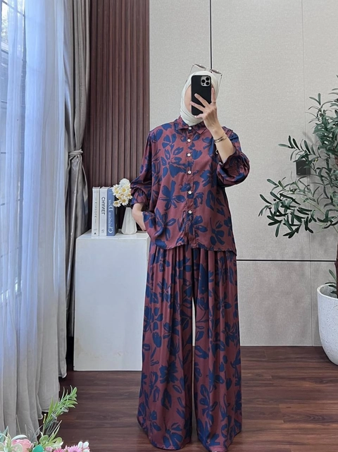 Khisna collection - Ready stok oneset kulot kekinian cewek DARAYU
