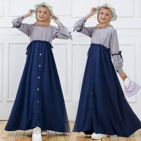 astro - maxi dress anak tanggung ZAIFS REALPICT