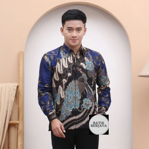 Batik Berjaya - Kemeja batik lengan panjang Al Iroqi