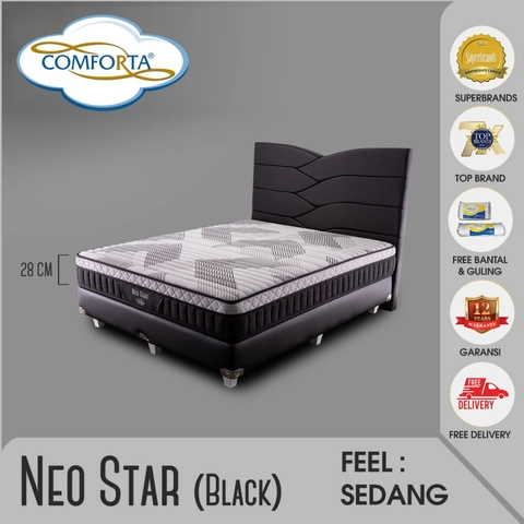 Comforta - COMFORTA Kasur Springbed Neo Star Fullset 200 x 200