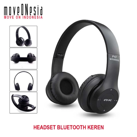 Moveonesia - Headset Bluetooth Keren