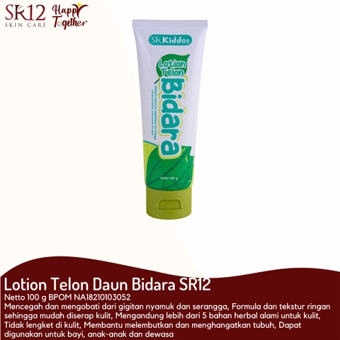 SR12 Jatim - Lotion Telon Daun Bidara SR12 Menghangatkan Bayi Mencegah gigitan nyamuk