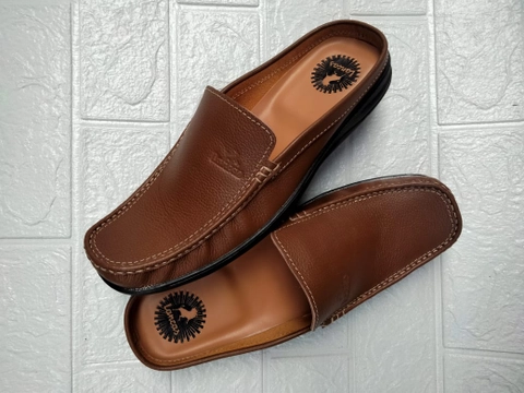 RENINE - ALZ 017 Sepetu Sandal Bustong Mocassin Kulit Asli