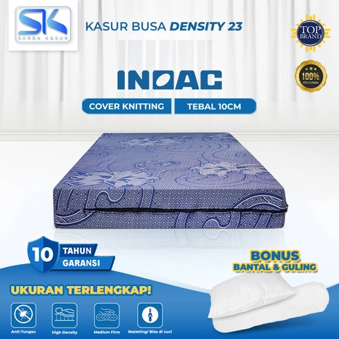 SERBA KASUR - Kasur Busa INOAC Cover Knitting Density 23 Tebal 10 Garansi 20 Tahun