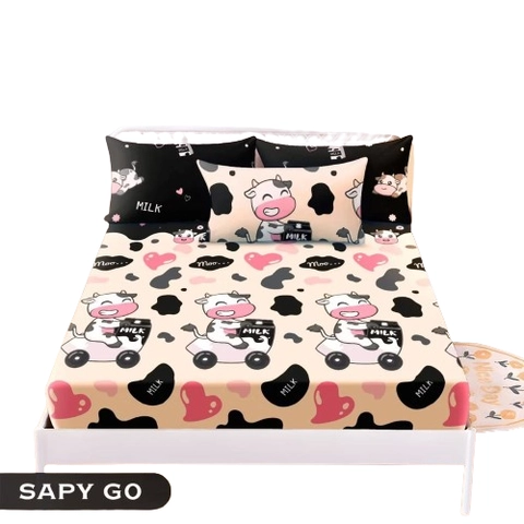 Galeripuko - Sprei Katun Premium Motif Sapy Go