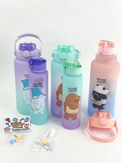 Rumahkita - Botol Minum Viral Gradasi 2LTR panda beranak BUY 1 GET 1
