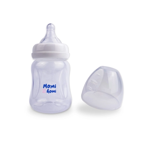 MOMI HOMI Botol Dot 03 Wideneck 180ml Botol Susu Bayi PP Tahan Panas BPA FREE