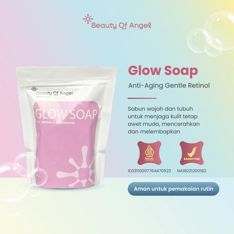 BEAUTY OF ANGEL - Glow Soap 40gr 1 PCS