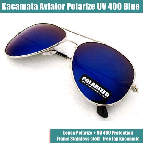 Lanc Fashion - Kacamata Stainless Polarize Sunglasses Aviator