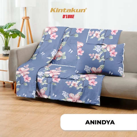 Kintakun - Kintakun DLUXE Bantal Selimut/Balmut Multifungsi 2in1 150 x 220 Selimut Balmut Resleting