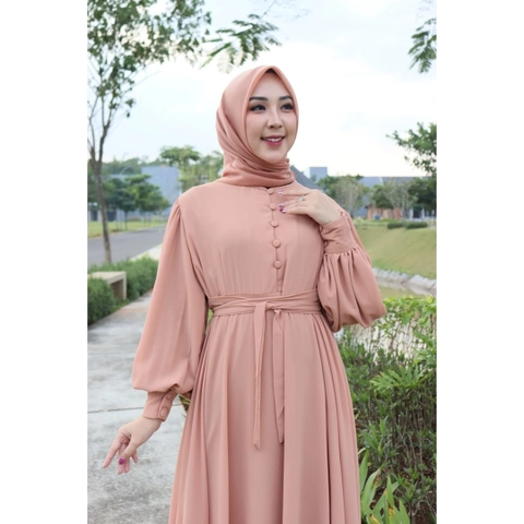 Hazeen - Dress Ceruty Babydoll 24 pcs (all size) W1