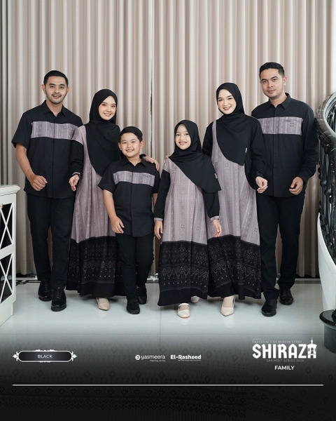 Yasmeera Official - SARIMBIT 2026 SHIRAZA SERIES WARNA BLACK