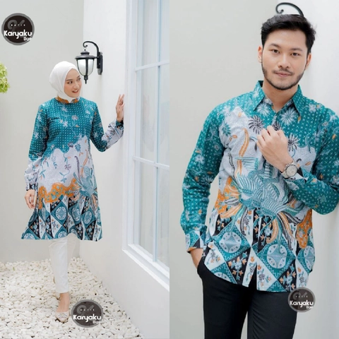 Batik Alfin - Baju batik Atasan couple Tunik dan kemeja model terbaru