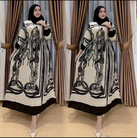 Khisna collection - Naya drees rayon annajah wanita kekinian bestseller
