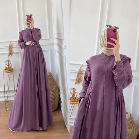 MEQA DAILY - MEGA DAILY - Dera Dress Gamis Maxy Wanita