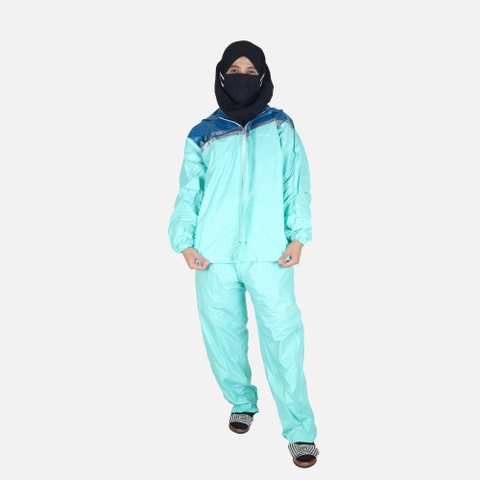 Raincoat City - Jas Hujan Stelan Original Bahan PVC Sambungan Press 69126