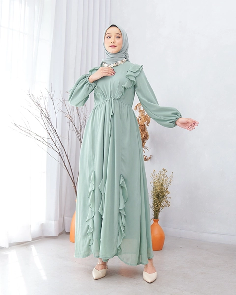 byLayna Official - By Layna Dayyana Dress Green