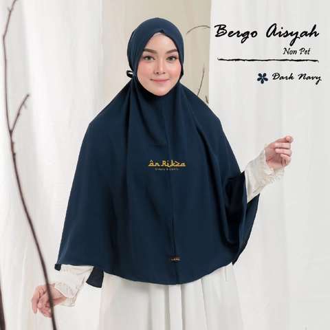 Arrikza - Bergo Aisyah Pad dan Non Pad