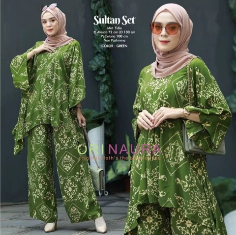 Nauriya Fashion - SETELAN WAKA WAKA ALLSIZE LD +-140CM
