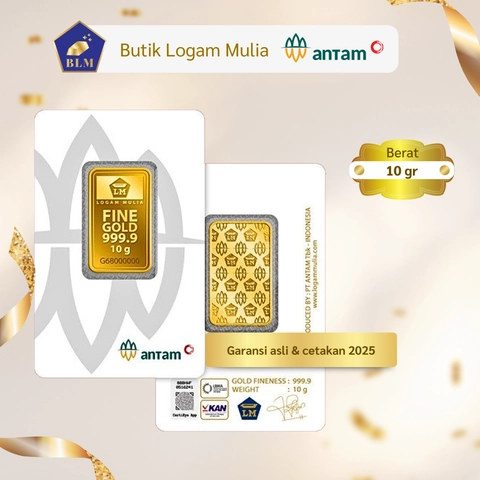 Emas ANTAM Logam Mulia - 10 gr 2025