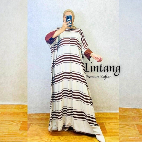 Batik Ayodha - KAFTAN LINTANG ALLSIZE JUMBO LENGAN ABAYA