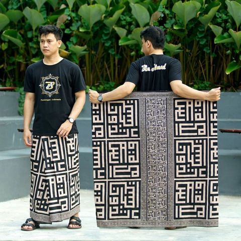 Kois Batik - Sarung Batik Santri Dewasa Motif kufi