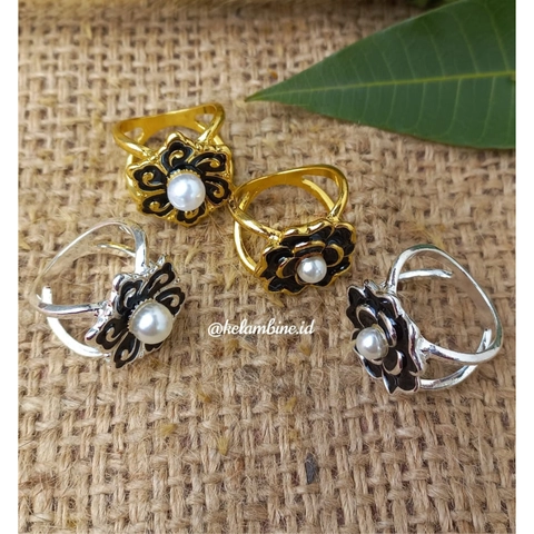 Kelambine - Flower Ring Brooch Bros Bunga Cincin