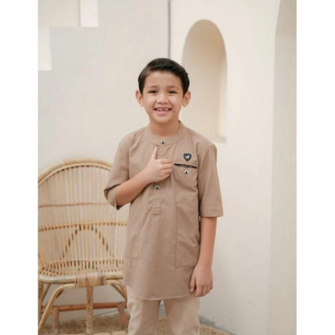 Batik Alfin - Baju koko anak muslim lengen 3per4 kualitas baguss bnget