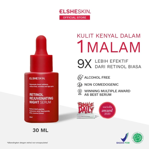 ELSHESKIN - ElsheSkin Retinol Rejuvenating Night Serum 30ml