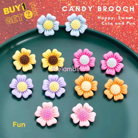 Kelambine - Buy 1 Get 2 Free Candy Brooch by Kelambine