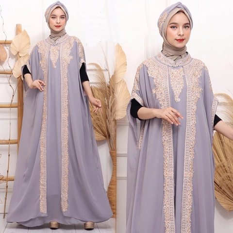 astro - kaftan gamis wanita KIRAO realpict