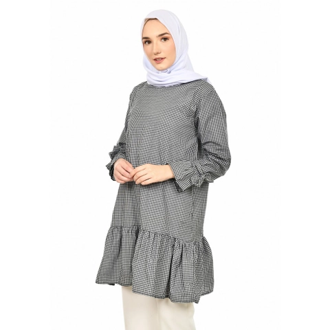Mybamus - Damita Wrinkle Square Tunic