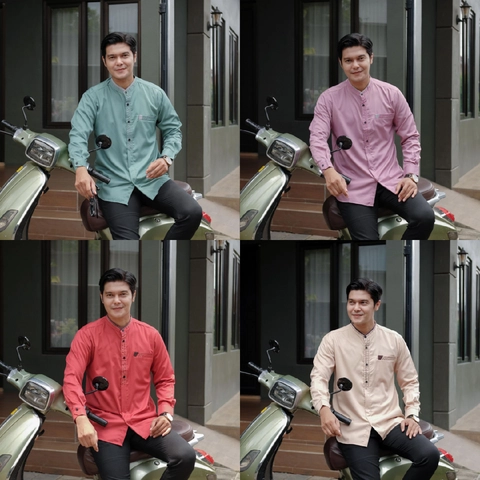 Batik Alfin - Baju koko pria dewasa model terbaru motif Bagas cakep banget