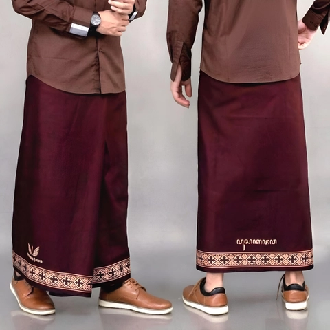 Kois Batik - Sarung pria dewasa terbaru simpel motif birama