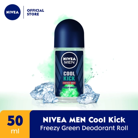 Nivea - NIVEA MEN Cool Kick Freezy Green Deodorant Roll On