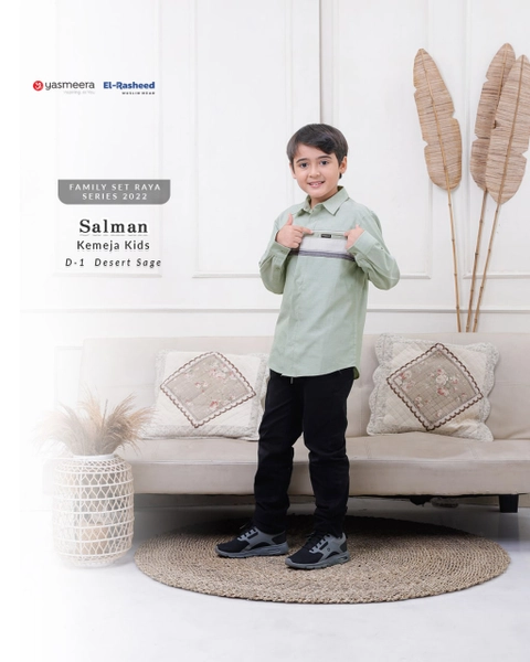Yasmeera Official - Baju Kemeja Salman Anak