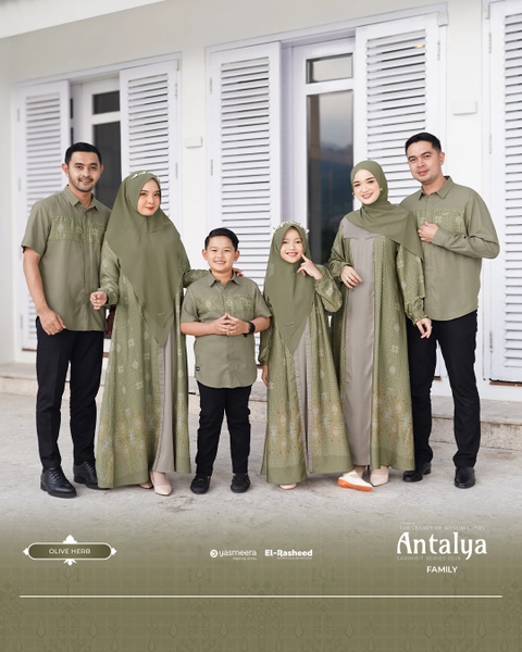 Yasmeera Official - SARIMBIT 2026 ANTALYA SERIES WARNA OLIVE HERB